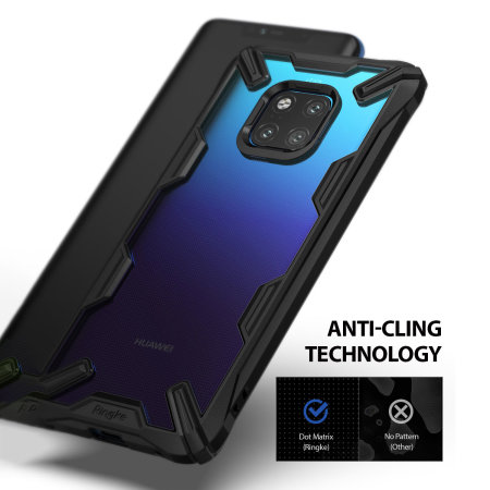 Atletisch Uittrekken Tussendoortje Ringke Fusion X Huawei Mate 20 Pro Tough Case - Black