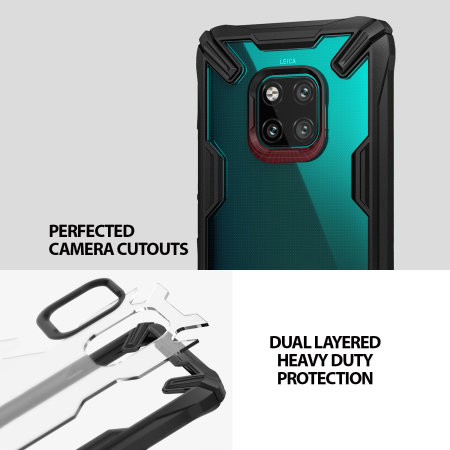Ringke Fusion X Huawei Mate 20 Pro Tough Case - Black