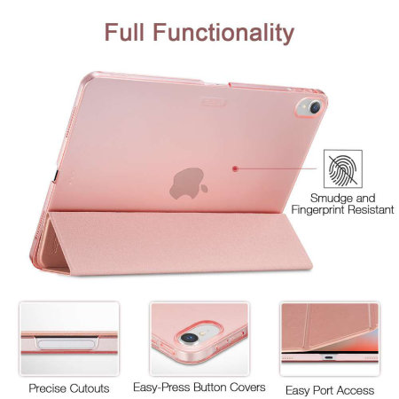 ESR iPad Pro 11 Folding Stand Smart Case - Rose Gold