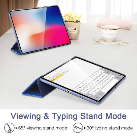 ESR iPad Pro 11 Faltbarer Ständer Smart Hülle - Blau