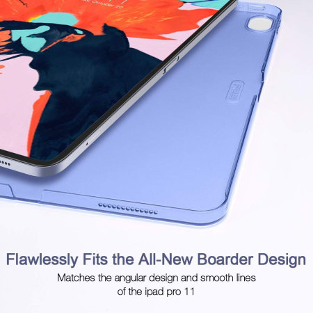 ESR iPad Pro 11 Faltbarer Ständer Smart Hülle - Blau