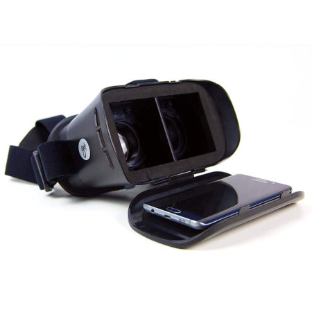 Goji 3D Virtual Reality Headset Universal Smartphone Black