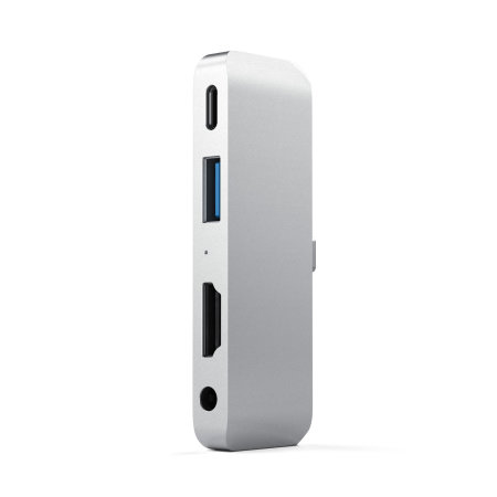 Satechi Mobile Pro Multiport Hub for USB-C Devices - Silver