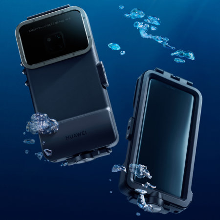Offizielle Huawei Mate 20 Pro Wasserdichte Schnorchel Hülle - Blau