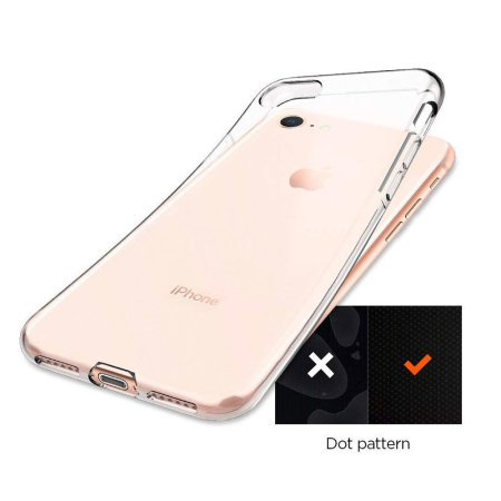Olixar Ultra-Thin iPhone 8 / 7 Gel Case - Crystal Clear