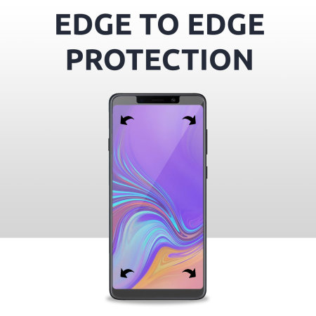 Olixar Samsung Galaxy A9 2018 Screen Protector 2-in-1 Pack