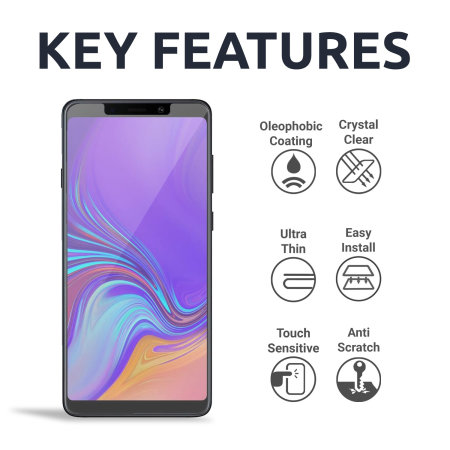 Protector de Pantalla Samsung Galaxy A9 2018 Olixar - Pack de 2