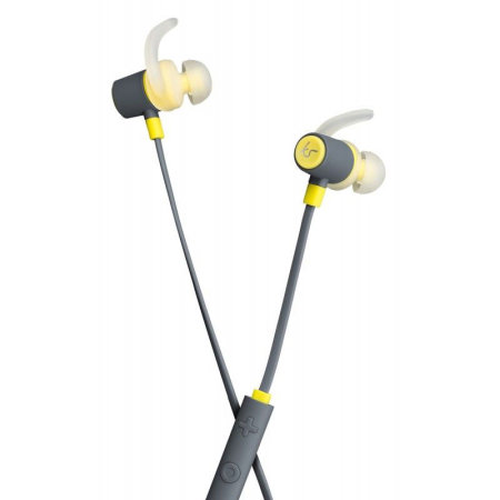KitSound Outrun Bluetooth Wireless Sports In-Ear Headphone - Yellow