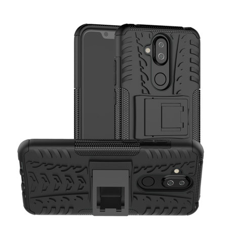 Olixar ArmourDillo Nokia 8.1 Protective Case - Black