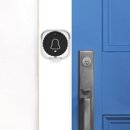 Eule Video Doorbell Wireless Smart Front Door Camera  - Black / White