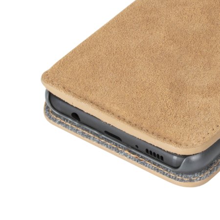 Krusell Broby Samsung Galaxy S10e Slim 4 Card Wallet Case - Cognac