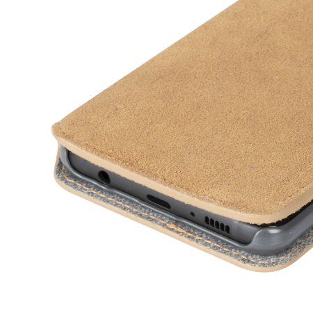 Krusell Broby Samsung Galaxy S10 Card Slim Wallet Case - Cognac