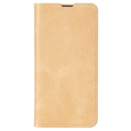 Krusell Sunne Samsung Galaxy S10 Folio Vegan Leather Wallet Case- Nude