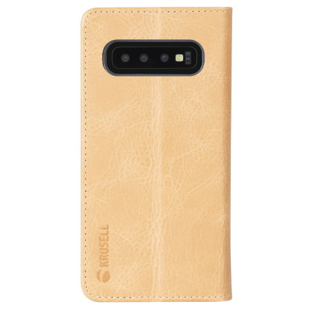 Funda Samsung Galaxy S10 Plus Krusell Sunne 2 Card Folio Wallet - nude