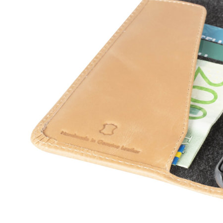 Krusell Sunne Samsung Galaxy S10 Plus Folio 2 Card Wallet Case - Nude