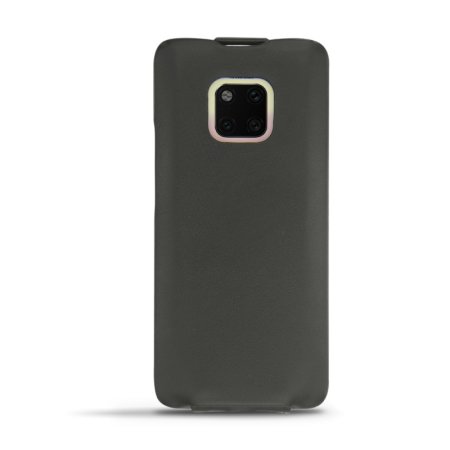 Noreve Perpetuelle Huawei Mate 20 Pro Smooth Leather Flip Case - Black