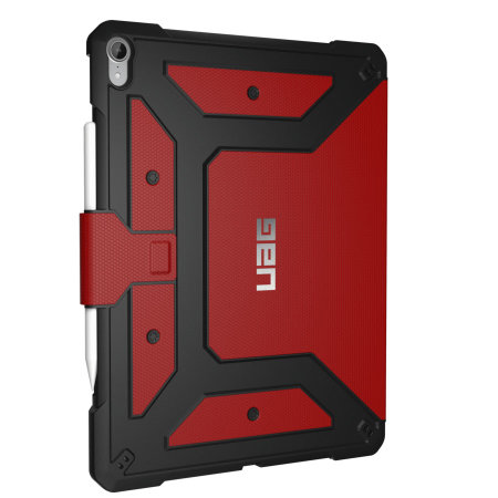 UAG Metropolis iPad Pro 12.9 3rd Generation - Flip Case - Red