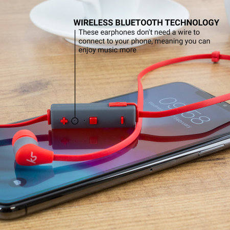 KitSound Bounce Wireless Sports Bluetooth Earphones