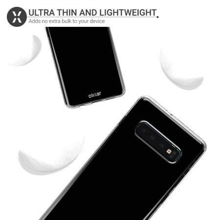 Olixar Ultra-Thin Samsung Galaxy S10 Case - 100% Clear