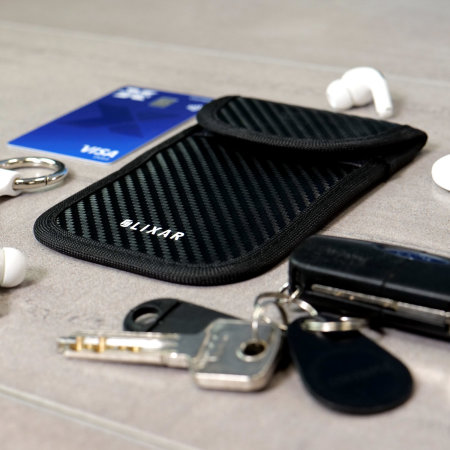 Pochette antivol RFID Olixar pour carte bancaire & clé de voiture