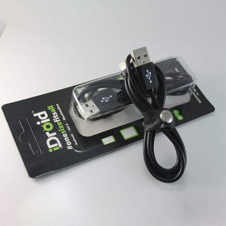 iDroid Universal Micro USB And Lightning Cable - Black