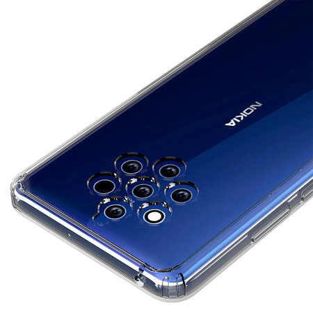 Olixar ExoShield Robustes, aufschnappbares Nokia 9 Gehäuse -Klar