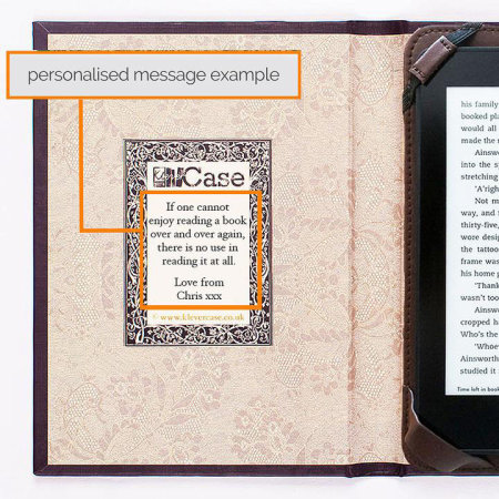 KleverCase Kindle Paperwhite Book Case - Pride and Prejudice