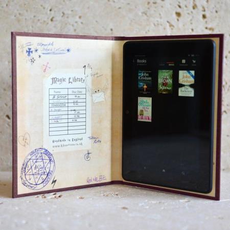 Funda Kindle Paperwhite KleverCase Book - Morada