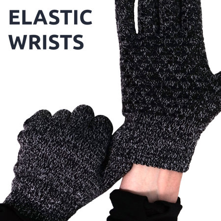 Olixar Touch Screen Smart Gloves - Dark Grey