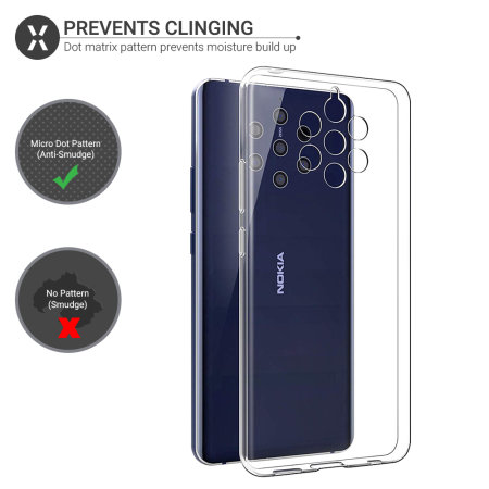Coque Nokia 9 Olixar Ultra-mince – Coque en gel – 100% Transparent