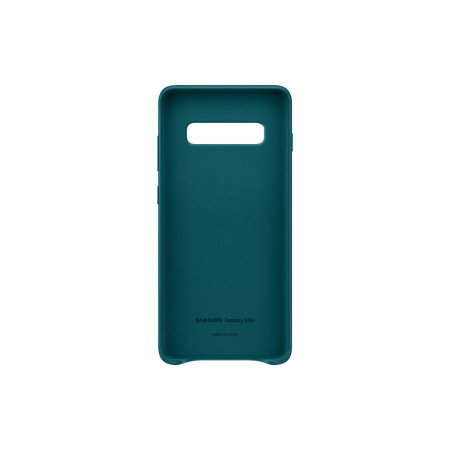 Official Samsung Galaxy S10 Plus Leather Cover Case - Green