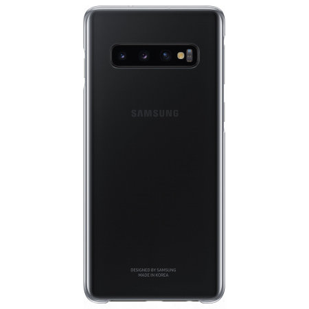 Official Samsung Galaxy S10 Plus Clear Cover Case