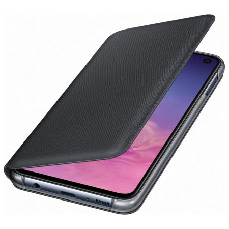 Official Samsung Galaxy S10e LED View Cover Case - Black