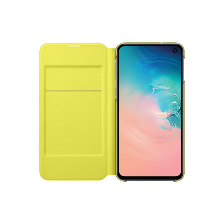 Official Galaxy S10e LED View Cover Case - White