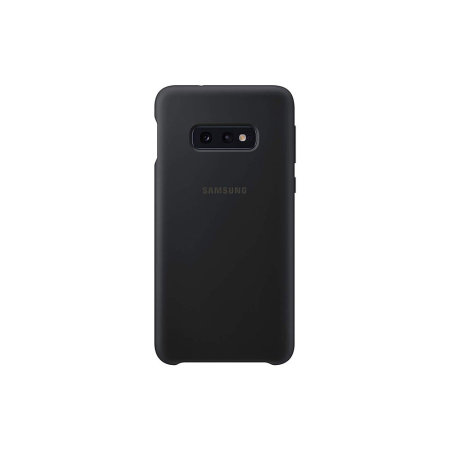 Official Samsung Galaxy S10e Silicone Cover Case - Black