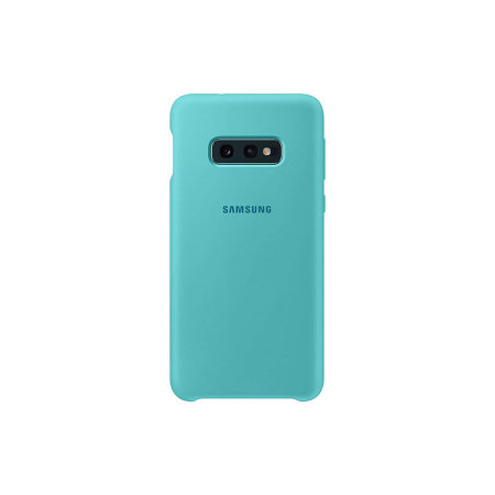 Offizielle Samsung Galaxy S10e Silikonhülle Tasche - Grün