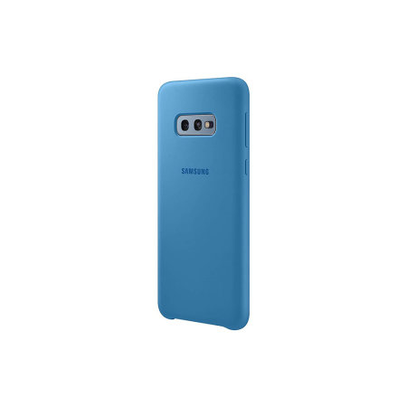 Official Samsung Galaxy S10e Silicone Cover Case - Blue