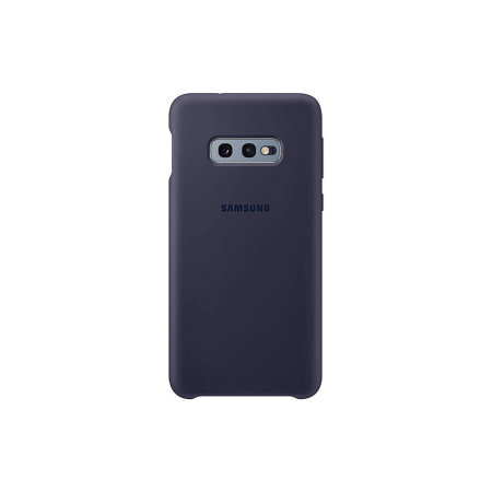 Coque Officielle Samsung Galaxy S10e Silicone Cover – Bleu marine