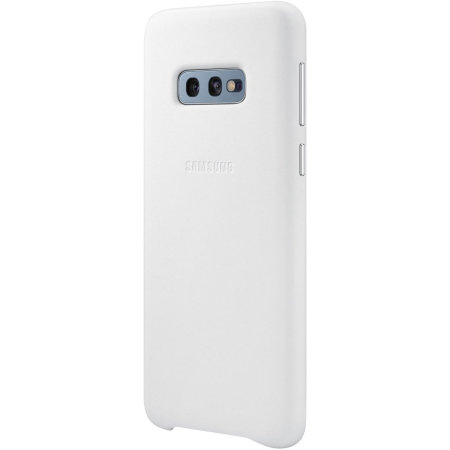 Funda Samsung Galaxy S10e Oficial Wallet Cover Piel - Blanca