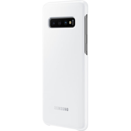 Offizielle Samsung Galaxy S10 Edge LED Abdeckung - Weiß