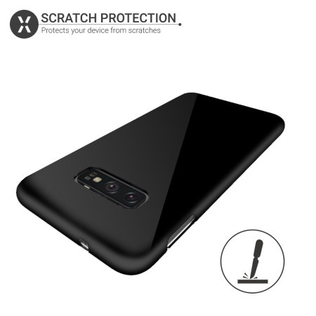 Olixar FlexiShield Samsung Galaxy S10e Gel Case - Solid Black