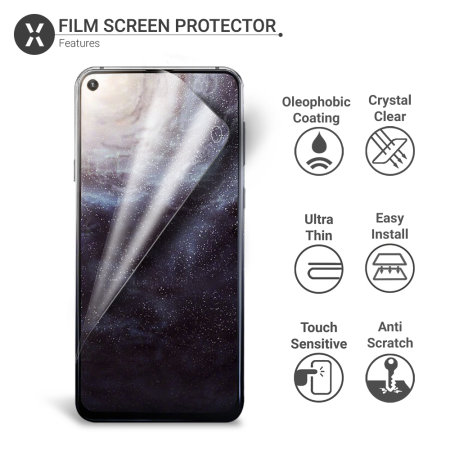 Olixar Samsung Galaxy A8s Film Screen Protector 2-in-1 Pack