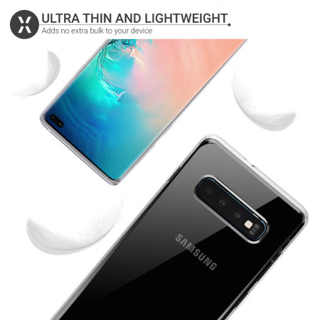 Olixar Ultra-Thin Samsung Galaxy S10 Plus Skal - 100% Klar