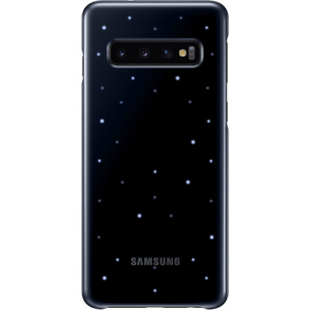 Offizielle Samsung Galaxy S10 LED Abdeckung - Schwarz