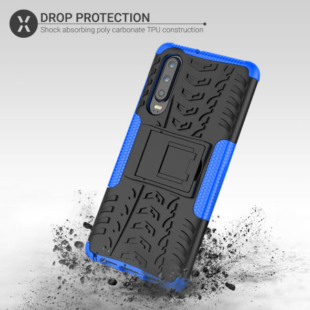 Olixar ArmourDillo Huawei P30 Protective Case - Blue