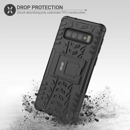 Olixar ArmourDillo Samsung Galaxy S10 Plus Protective Case - Black