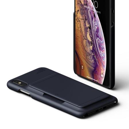 VRS Design Damda Glide iPhone X / XS Case - Zwart