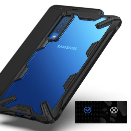 Rearth Ringke Fusion X Samsung Galaxy A7 2018 Case - Rood