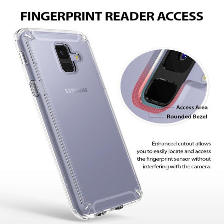 Ringke Fusion Samsung Galaxy A6 2018 Case - Clear