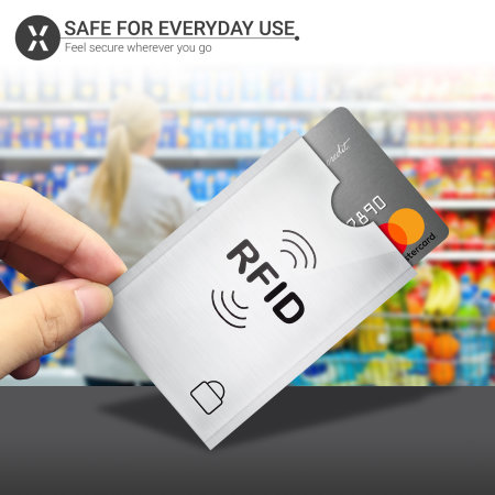 Olixar RFID Blocking Kreditkarten-Schutzhülle - 2er Packung